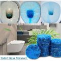 10Pcs Auto Toilet Flush Cleaner / toilet bowl cleaner & Stain Remover pack Toilet Bowl Clean Tablets Automatic Flush Clean Bathroom Toilet Deodorant Compressed Cleaning Cleaning Tools Auto Toilet Cleaner & Stain Remover (Blue Bubble Block) Washroom tablet. 