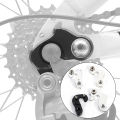 4 Size Aluminium Alloy Rear Gear Mech Derailleur Hanger Hook Drop Out Adapter Derailleur Hanger Bike Tail Hook Rear Gear Hanger. 