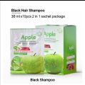 apple hair color shampoo sashay pack 10*30ml. 