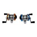 DEUKIO Mini Drum Fishing Wheel Portable Winter Ice Fishing Reel Wheel With Wire Outdoor Tackle Fishing Accessories. 