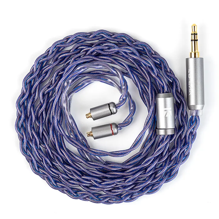 KBEAR%20Neon%20High-purity%20OFC%20Quad-cross%20IEM%20Headphone%20Cable%204%20Core%203.5/4.4MM%20Balanced%20Replaceable%20HiFi%20Woven%20Structure%20-%20Image%207