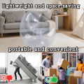 Transparent Inflatable Lounge Chair, Indoor and Outdoor Clear PVC Inflatable Single Sofa for . 