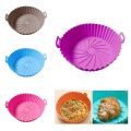1PC Baking Basket For Air Fryer Silicone Pot AirFryer Accessories Replacement Liners. 