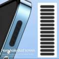 10PCS Universal Mobile Phone Dustproof Net Stickers for Speaker Earpiece Protection. 