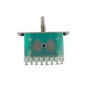 Guitar 3 Way 5 Way Pickup Selector Switch with Random Knob for Fender Electric Guitars. 