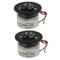 2X RF-300FA-12350 DC 5.9V Spindle Motor for DVD CD Player Silver Black. 