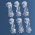 6PCS Baby Cabinet Locks Strap Drawer Lock Child Anti Opening Refrigerator Lock Home Baby Anti Pinch Safety Protection Buckle. 