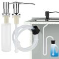Soap Dispenser for Kitchen Sink, Kichen Sink Soap Dispenser,Extension Tube kit, Under Sink Soap Dispenser Pump, No Need More Ref. 