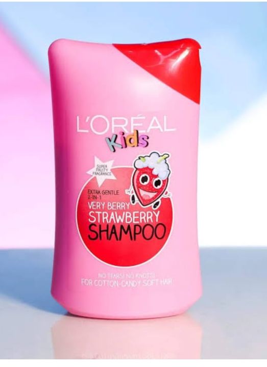 L'Oréal Kids Very Berry Strawberry 🍓 Shampoo 2-in-1 250ml Made in France