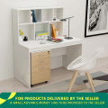 Multipurpose Study Table/Computer Table Study Office Laptop Desk for Home Office/Work Form Home/Reading Table/Laptop Table with Drawer Color Finish (White+Beige) 1 Piece.