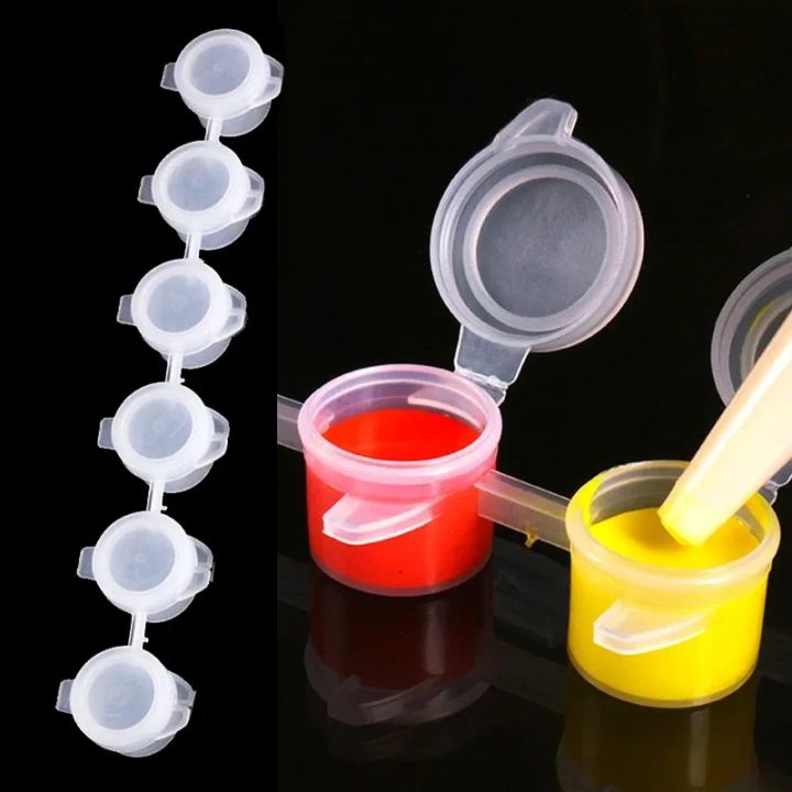 3ml/5ml Mini Empty Paint Box Pod Strips Crafts Watercolor Draw Pigment ...