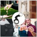 Fidget Keychain Spinner Ring Anti-Stress Portable Stress Relief Toy for Focus, Anxiety Ideal for Adults and Teens. 