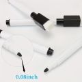25Pcs Black Dry Erase Markers with Eraser Cap White Board Mini Dry erase Markers for Office School Supplies. 