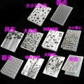New Arrival 3D Embossing Folder Transparent Embossing Plastic Plates Design For DIY Paper Cutting Dies Scrapbooking 10.5x14.5cm. 