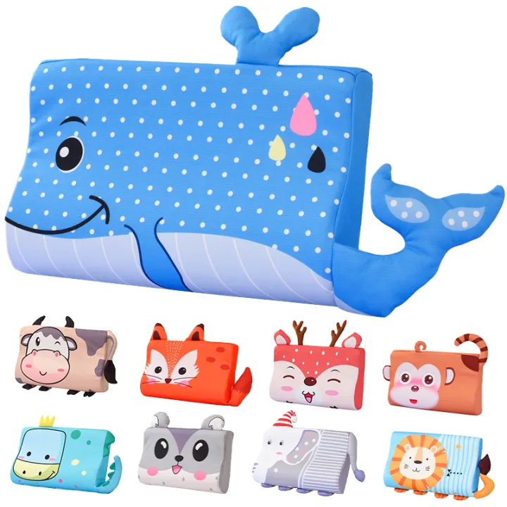 Toddler%20Memory%20Foam%20Pillow%20With%20Filler%20Fiber%20Slow%20Rebound%20Soft%20Baby%20Pillow%20Small%20Breathable%20Neck%20Pillow%20Cartoon%20Pillows%20Washable%20-%20Image%205