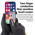 ROCKBROS Keep Warm Bicycle Gloves Full Finger Men Winter Autumn Windproof Fleece Cycling Glove Touch Screen MTB Road Bike Gloves. 