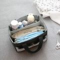 Mommy Bag Diaper Storage Special Mother Baby Bag Large Capacity Foldable Toys Basket Hand-held Nursery Organizer Tote. 