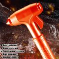 Car Safety Hammer Car Window Breaker Emergency Hammer Seat Belt Cutter Suitable for Car Rescue Escape Rescue Safety Hammer.