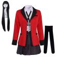 Yumeko Jabami Cosplay Costume School Uniforms Jabami Yumeko Outfits Full Set with Stockings Girl JK School Uniform For Comic Con.