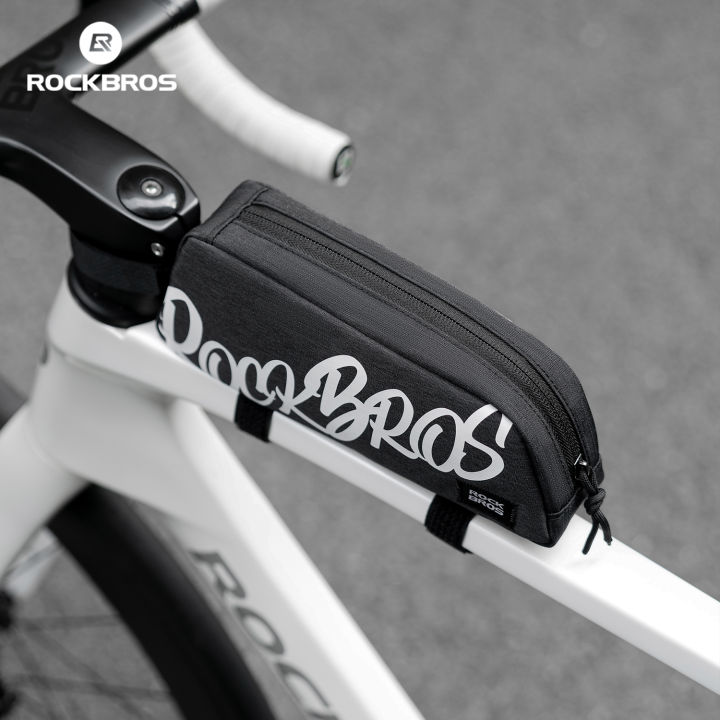ROCKBROS Bike Top Tube Bag Ultra-Light Bicycle Bag Large Capacity Cycling Pannier Bag Cycling Storage Bag for MTB Road Bikes