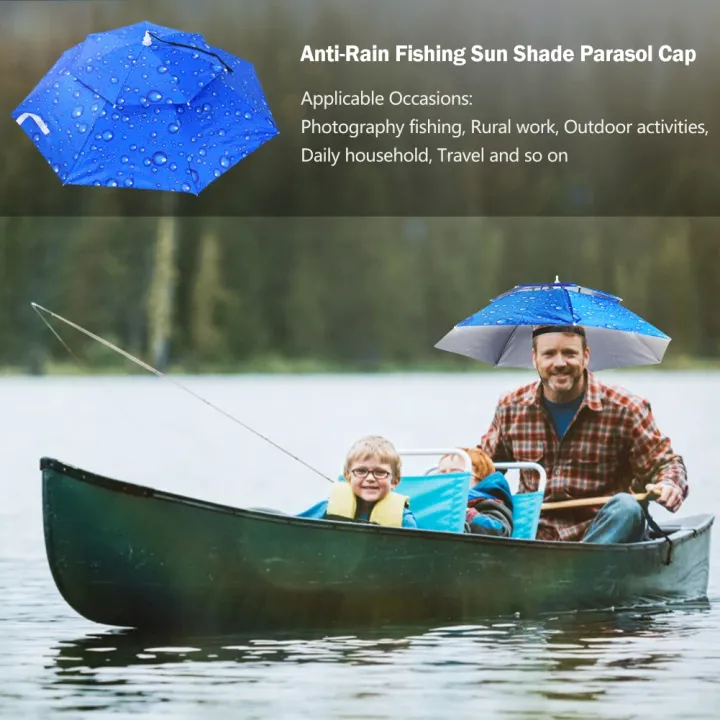 Portable%20Rain%20Umbrella%20Hat%20Foldable%20Outdoor%20Fishing%20Sunshade%20Waterproof%20Fishing%20Caps%20Camping%20Headwear%20Cap%20Beach%20Head%20Hat%2055-95CM%20-%20Image%202