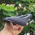 GOLDIX 3D Printed Carbon Bicycle Saddle Ultralight Honeycomb Structure Breathable Shockproof for MTB Road Racing. 
