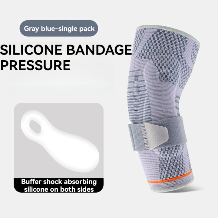 1Pcs%20Elbow%20Pads%20Silicone%20Compression%20Elbow%20Protection%20Sports%20Injuries%203D%20Knit%20Adjustable%20Elbow%20Support%20Tennis%20Basketball%20Unisex%20-%20Image%207
