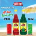 Quice Ice Cream Syrup 800 ml | Quice Red Sharbat 800 ml. 
