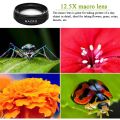 2 Functions Mobile Phone Lens 0.45X Wide Angle Len & 12.5X Macro HD Camera Lens Universal For iPhone Android Phone Smartphone. 