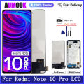 AMOLED LCD For Xiaomi Redmi Note 10 Pro Display LCD Touch Screen For Redmi Note10Pro M2101K6G Display Replacment Parts. 