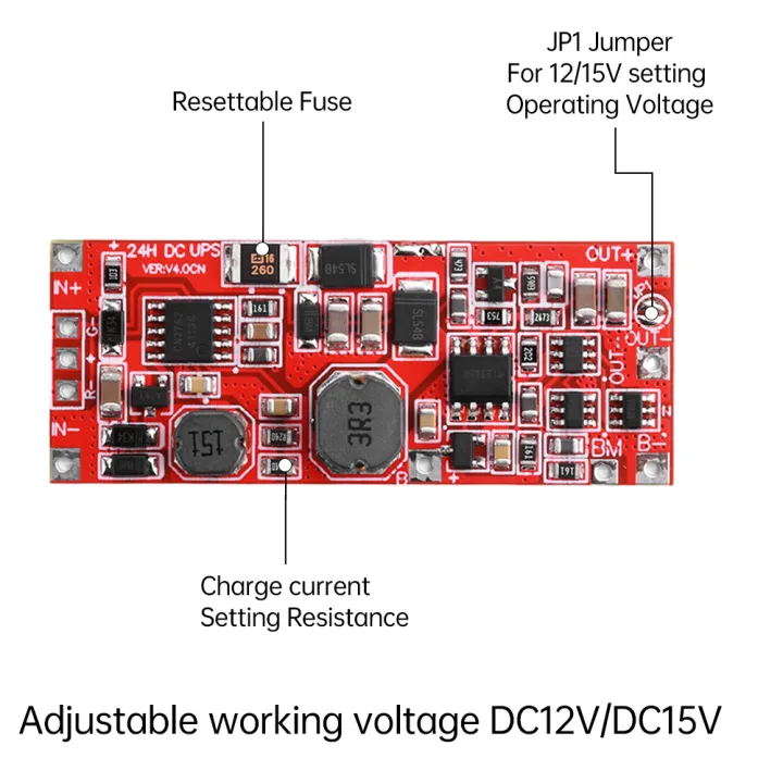 DC%2012V/15V%2024W%201A%20UPS%20Power%20Supply%20Module%20Uninterruptible%20Power%20Control%20Board%202S%20V4.0CN%20Charging%20Step%20Up%20Protection%20Module%20-%20Image%204