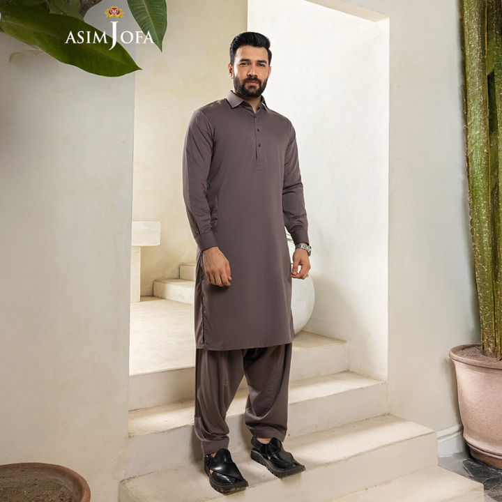 Asim Jofa Ajmsk-11 Stitched 2 Piece Suit For Men And Boys - Collection: Ethnic Rtw Collection