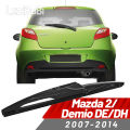Rear Windshield Wiper Blade Windscreen Wipers Accessories For Mazda 2 Demio DE DH 2007-2014 2008 2009 2010 2011 2012 2013. 