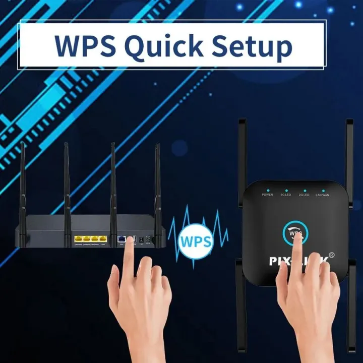 PIXLINK%20AC24%20WiFi%20Extender%201200Mbps%202.4&5Ghz%20Dual%20Band%20Wireless%20Long%20Range%20Extender%20Quick%20Setup%20For%20Home%20Signal%20Booster%20-%20Image%206