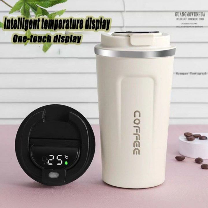 3/4 380ML/510ML Heat Preservation Coffee Mug Stainless Steel Travel