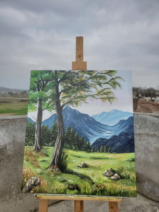 beautiful%20landscape%20painting%20/%20scenery%2018%20by%2024%20inches%20on%20canvas%20-%20Image%202