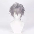 Anime Till Cosplay Wig Alien Stage Silver Grey Heat Resistant Synthetic Hair Stage Show Conmic-Con Christmas Holloween Wigs.