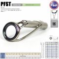 Fuji F-PFST guide tip polished silver-white sic ring. 