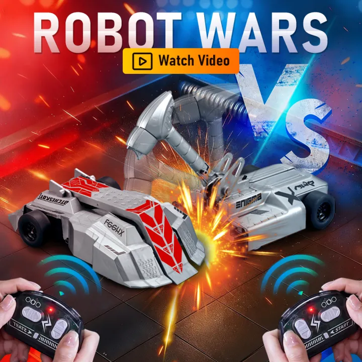 RC%20Robot%20Battle%20Set,%20Perfect%20Christmas%20New%20Year%20,%202.4GHz%204WD%20Remote%20Control%20Toy%20for%20Kids%20-%20Image%202