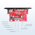 120W 50W Amplifier Bluetooth 5.0 MP3 WAV Decoder Board DC 12V Wireless Car USB MP3 Player Module TF Card Slot USB FM With Remote.