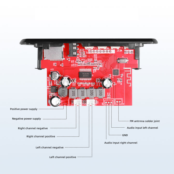 120W%2050W%20Amplifier%20Bluetooth%205.0%20MP3%20WAV%20Decoder%20Board%20DC%2012V%20Wireless%20Car%20USB%20MP3%20Player%20Module%20TF%20Card%20Slot%20USB%20FM%20With%20Remote%20-%20Image%202