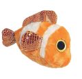AURORA World Yoohoo and Friends Clownee Clown nimo Fish Plush Toy. 