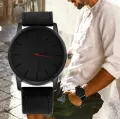 Leather Stripe Luxury Watch: Rich And Elegant Look For Gents. 