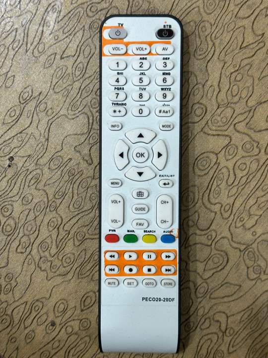 Universal cable box remote DVT