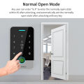 IP65 Access Control Door System Tuya RFID 125Khz+13.56Mhz Bluetooth Fingerprint Keypad Work Wifi Gateway Remote Unlock ABS Shell.