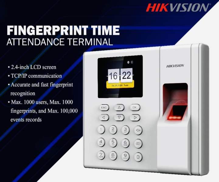 Fingerprint Time Attendance DS-K1A8503EF-B
