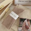 New Winter Socks Women Cashmere Wool Thicken Warm Women Socks Sox Japanese Fashion Harajuku Solid Color Thermal Long Socks. 