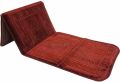 Relax & Read Folding Mat seat with Back Rest floor chair lounger floor foldable mat carpet yoga beach travel.