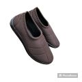 Slip-On Cotton Casual Walking Stripe Soft Shoes.