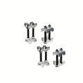 4pcs Mini Coil Spring Compressor Carbon Steel 2 Way Adjustable Spring Spacer Shocks Adjustable Coil Spring Struts Tool. 